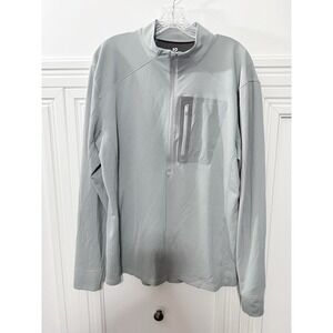 GoLite RePlay Men's 1/2 Zip Pullover Grey‎ Size XL
